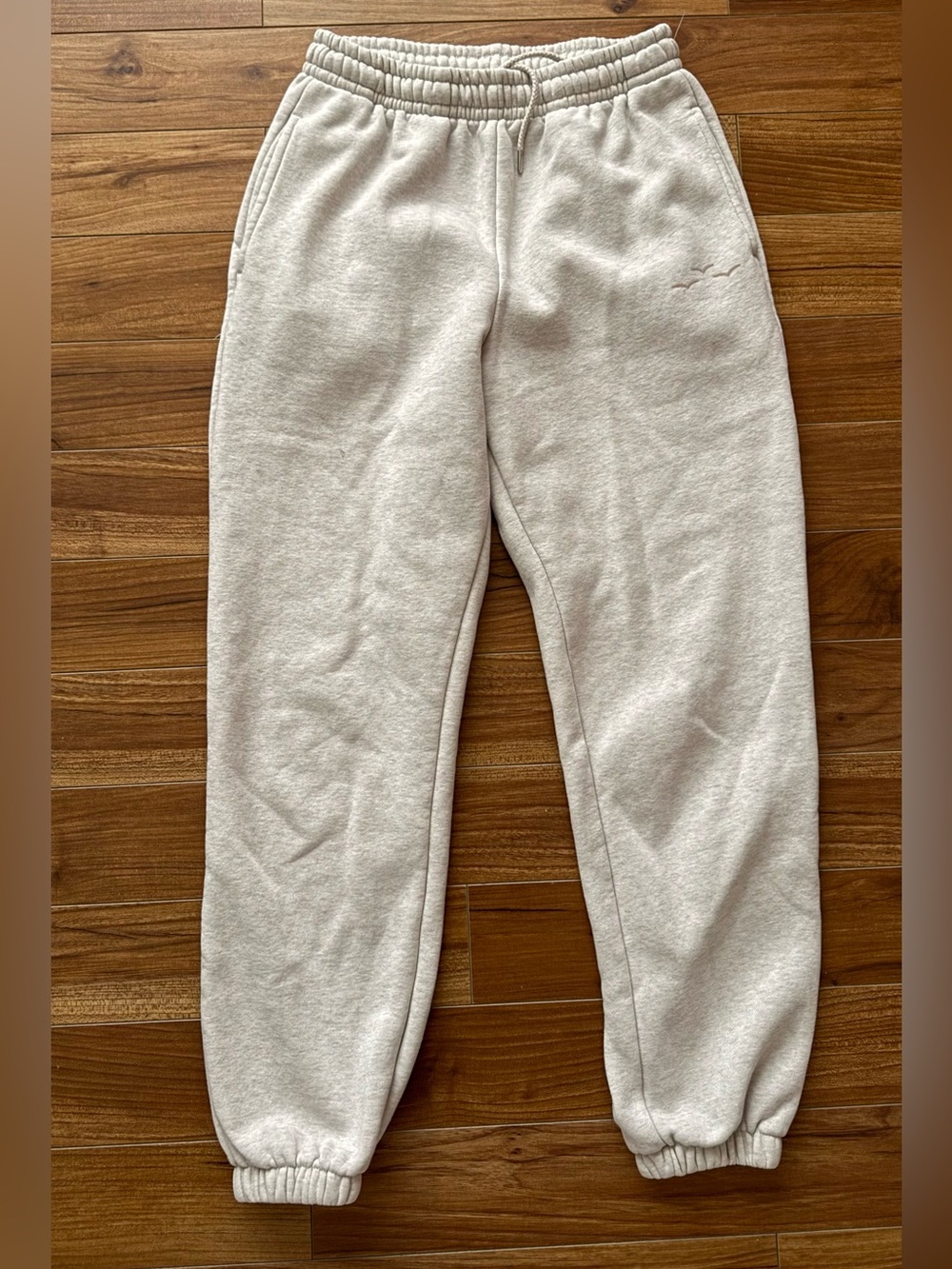 Lazypants Oatmeal Heather Grey Jogger Sweatpants Size XS